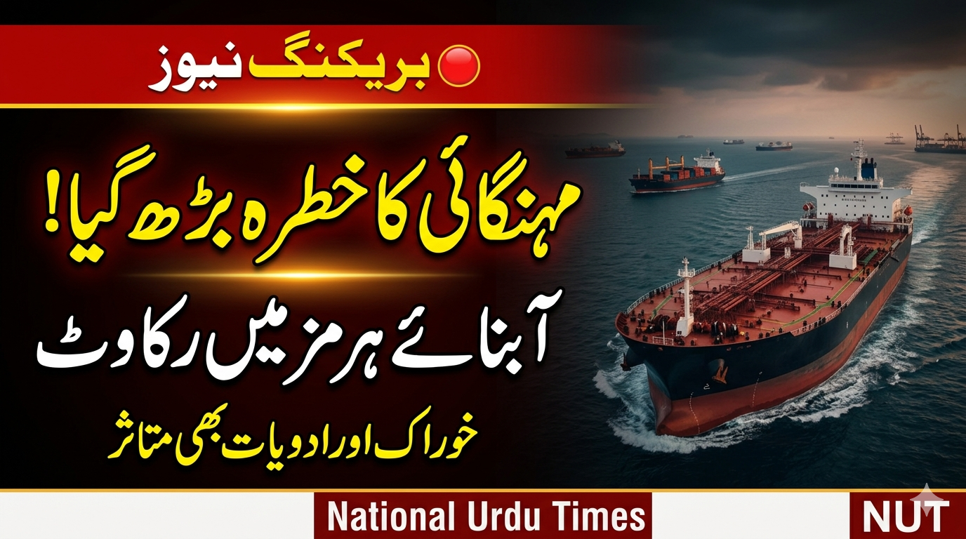 آبنائے ہرمز میں رکاوٹوں کے اثرات: خوراک اور ادویات سمیت کئی اشیاء مہنگی ہونے کا خدشہ