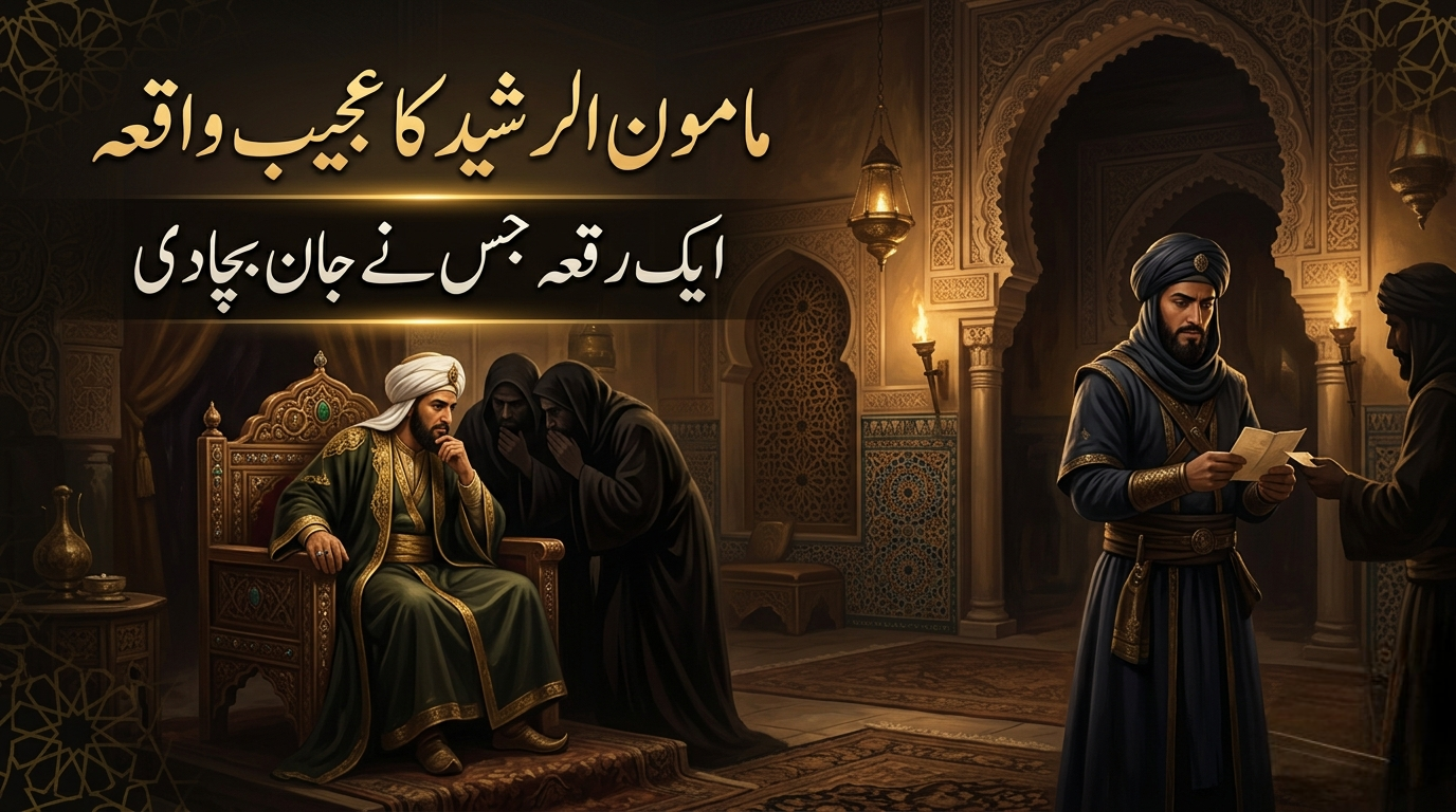 مامون الرشید کے دور کا ایک عجیب واقعہ — ایک رقعہ جس نے جان بچا دی