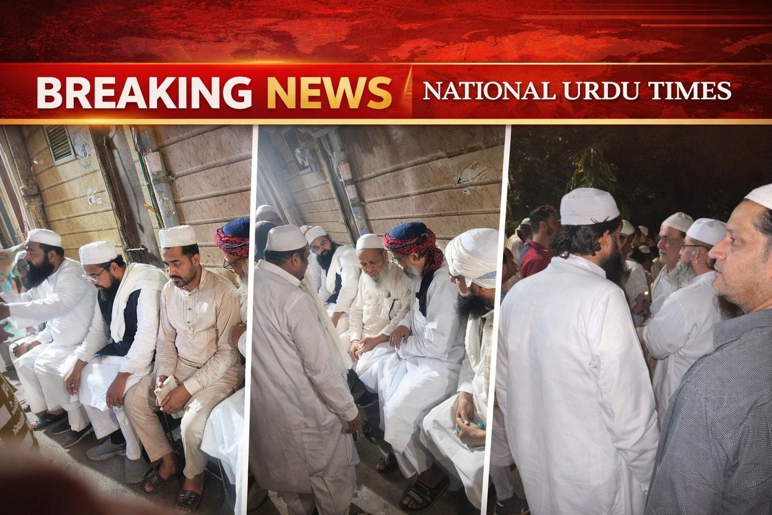 نوجوان محمد اریب کے قتل کا دردناک واقعہ۔ ناظمِ عمومی جمعیۃ علماء ہند کی سربراہی میں ایک وفد کی اہل خانہ سے ملاقات و تعزیت